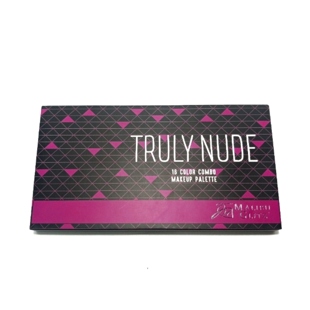 New Malibu Glitz Truly Nude 16 Color Makeup Palette - Long Lasting Makeup